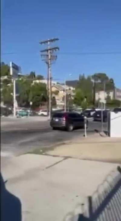 Regular day in Los Angeles