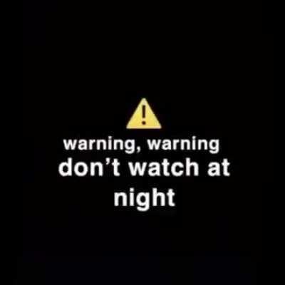 I couldn't sleep after watching this 