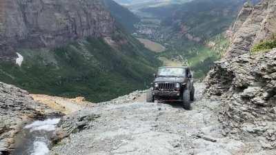 Clip from Black Bear Pass last weekend