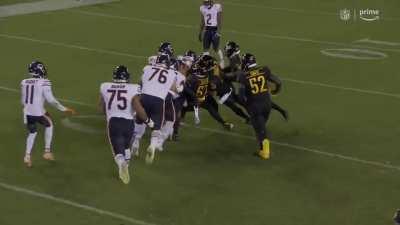 [Highlight] Khalil Herbert keeps the legs moving