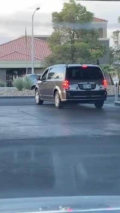 At least she’s hot and puts her safety belt on