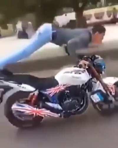 When you have a death wish.