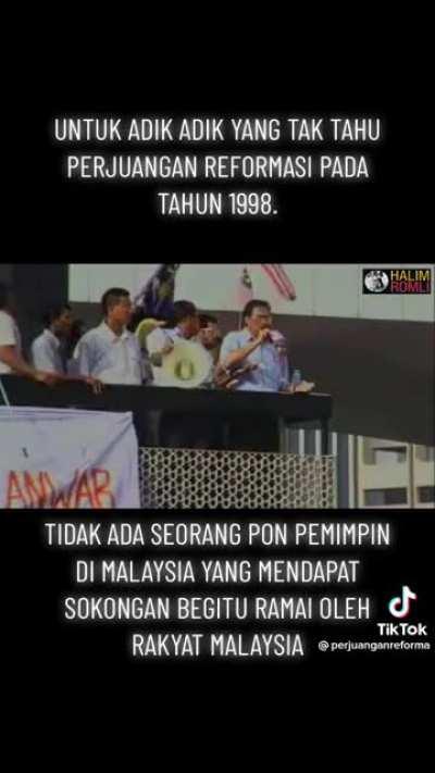 Videos from Reformasi 1998 hit different after today