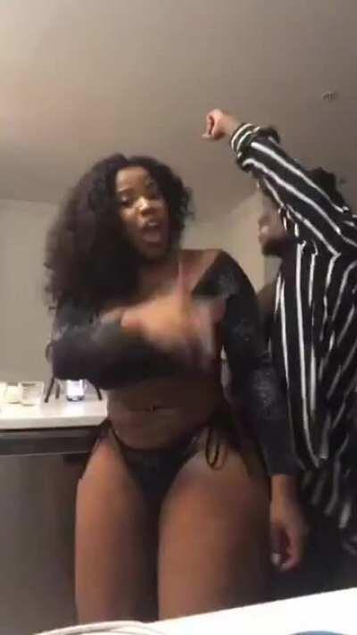 She can make a nigga come quick