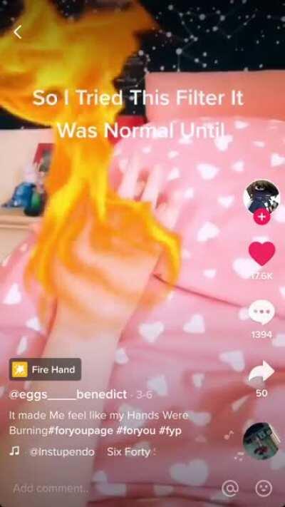 filters can hurt u omg #deep