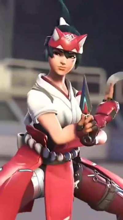 kiriko stance interrupted by genji