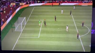 Just conceded this goal... lol