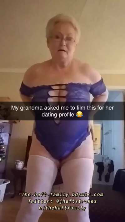 Grandma is getting desperate