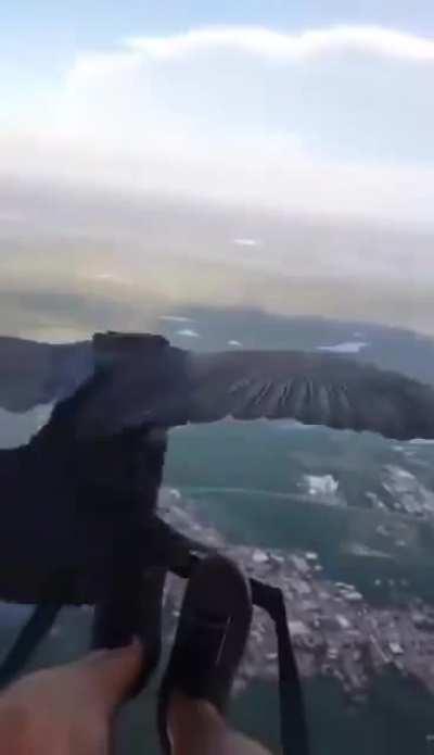 Inside footage of aerial drone hub