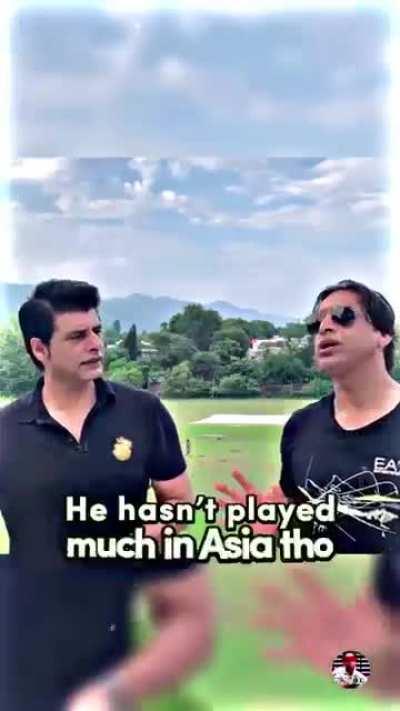 shoaib Akhtar on Dale steyn's subcontinent record