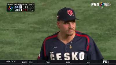 [Highlight] [Highlight] Martin Muzik dives and throws it to Ondrej Satoria for the out!