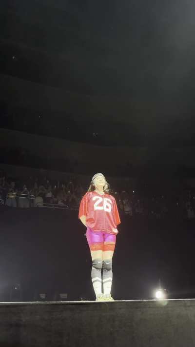 Billie Eillish Performing at Quebec concert | September 2024