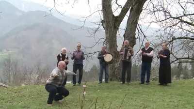 Old Georgian Men Vibing.
