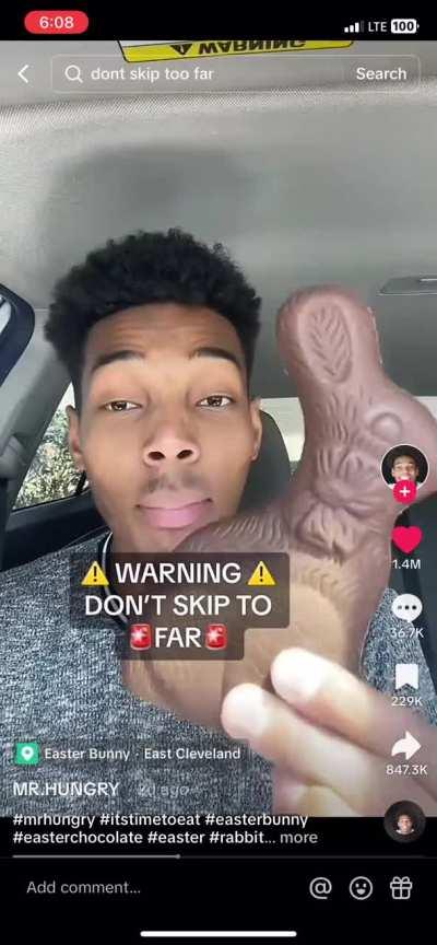 I’m the Easter bunny🐰