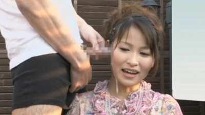 She Barely Notices The Cum