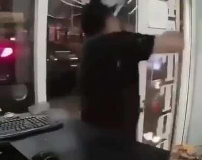 Man in a hurry loses his vision & did not see it coming