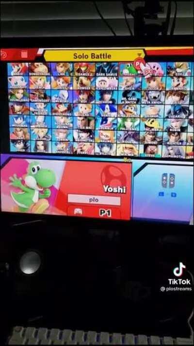 Y’all rockin’ with smash bros 👀