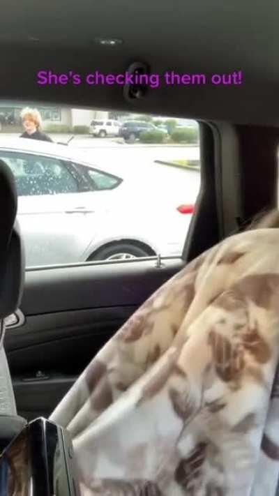 Dad notices his daughter checking out the shirtless boys at the car wash... gets them to wash her window