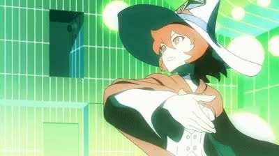 I don't think anyone mentioned this yet. Honestly, I'm kinda pissed it took me this long to realize, but Diana was sitting right behind Akko