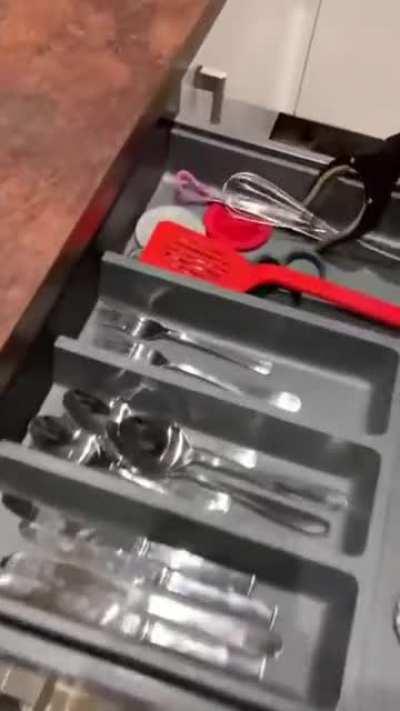 Just casually cooking pancakes.