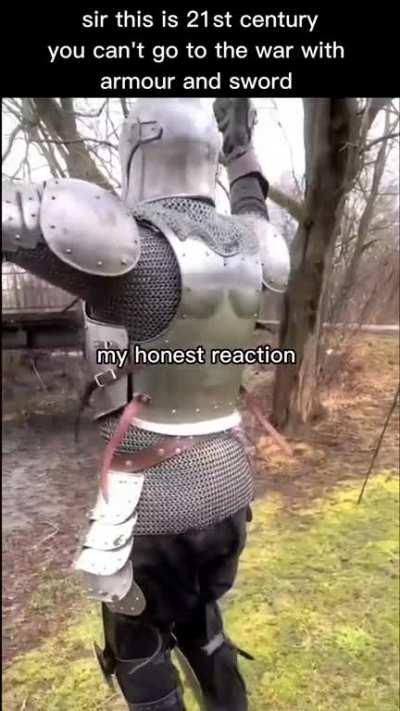 steel armour vs little kid