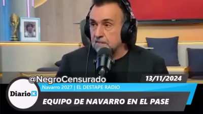Roberto Navarro: anda a buscarla y saca del medio