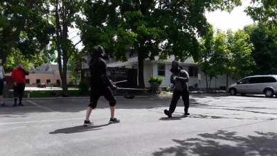 Rapier and Dagger Versus Sidesword and Dagger