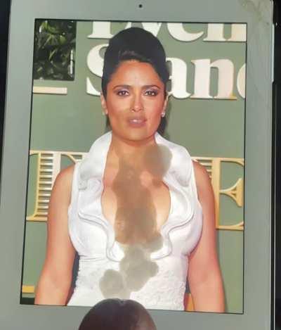 salma made me cum soo good ( Salma Hayek cumtribute )