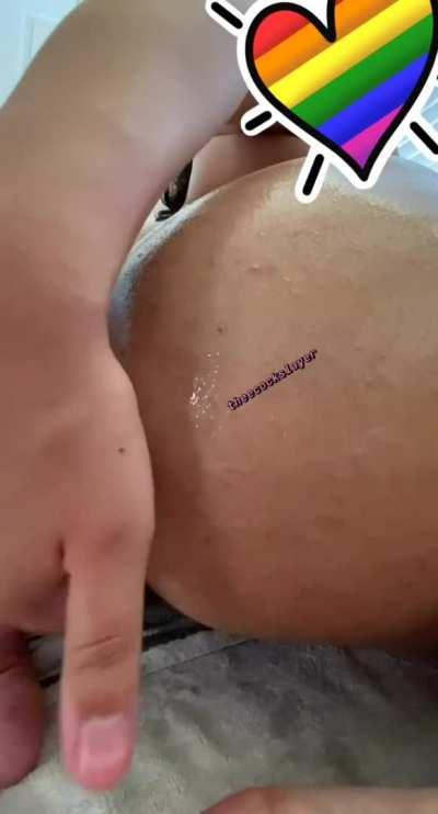 fucking my brains out with my dildo 😵‍💫