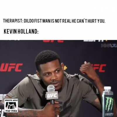 Kevin Holland brought dildos to a UFC fight?