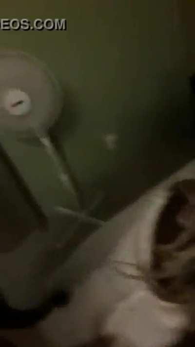Blonde slut on phone with BF getting smashed by her side guy [REAL]