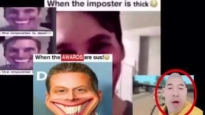 when the impostor is @),!