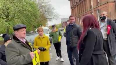 Nicola Sturgeon calling far-right bigot Jayda Fransen a 
