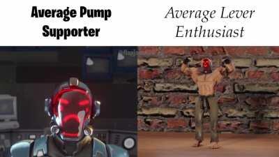 The Virgin Pump versus the Chad Lever [OC]