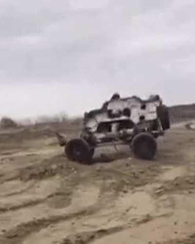 Crumbling and still going on