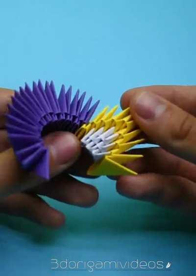 Tried to make a traditional Japanese doll from 1500 paper pieces