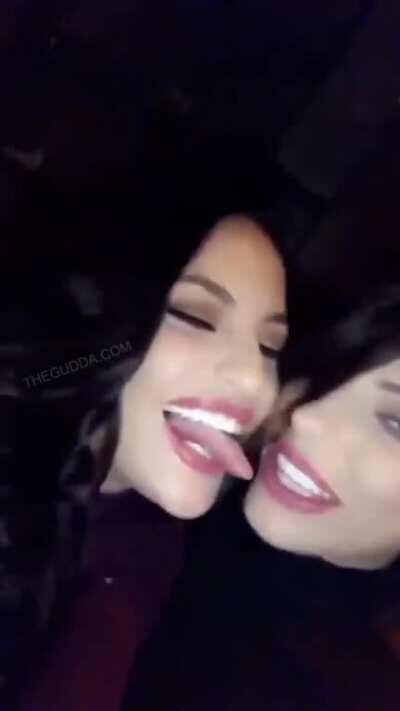 Crazy Tongue Play With Beautiful Babes