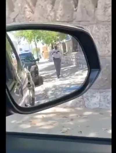 What’s the charge officer? “Driving without my phone number.”