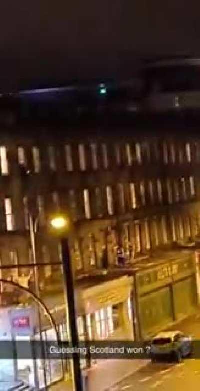 Meanwhile on Lothian Road, Edinburgh......