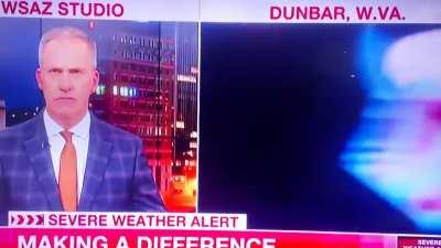 Local News reporter hit by car live on TV just 30 minutes ago...