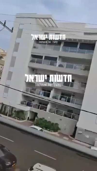 Hezb rocket direct hit Nahariya (24.11.24)