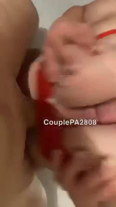 Would you cum on my tits?