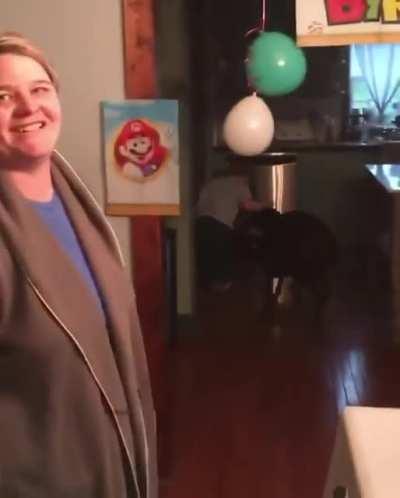 Mario kid's lucky he grabbed that star