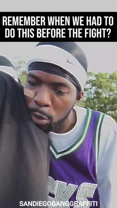 Remember when we had to do this before a fight? (Gangster Comedy)