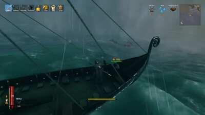 Tried to drown a Troll and learned a few things: 1. They can swim. 2. They store an ungodly amount of rocks somewhere. 3. They don't get along with Sea Serpents...