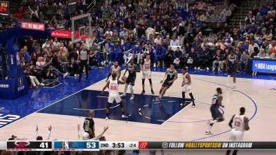 [Highlight] Luka stuck on automatic hits his 4th three in as many attempts