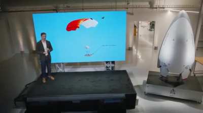 Arc spacecraft… a Mach 25 plug?