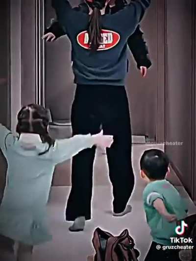 What the mother does, the child will imitate