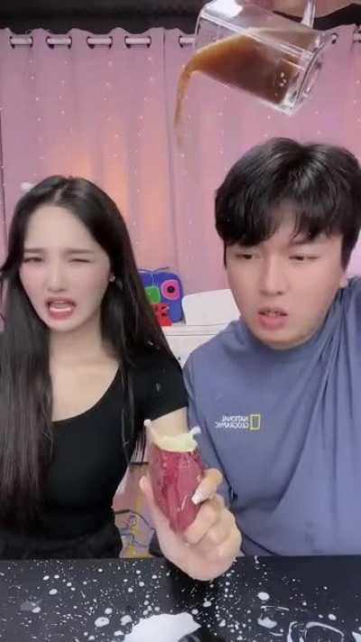 I think it's coffee, but I'm not sure