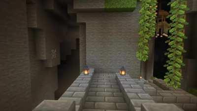 My current progress of my underground quarters. I’d love to hear any ideas on stuff to add! 😁